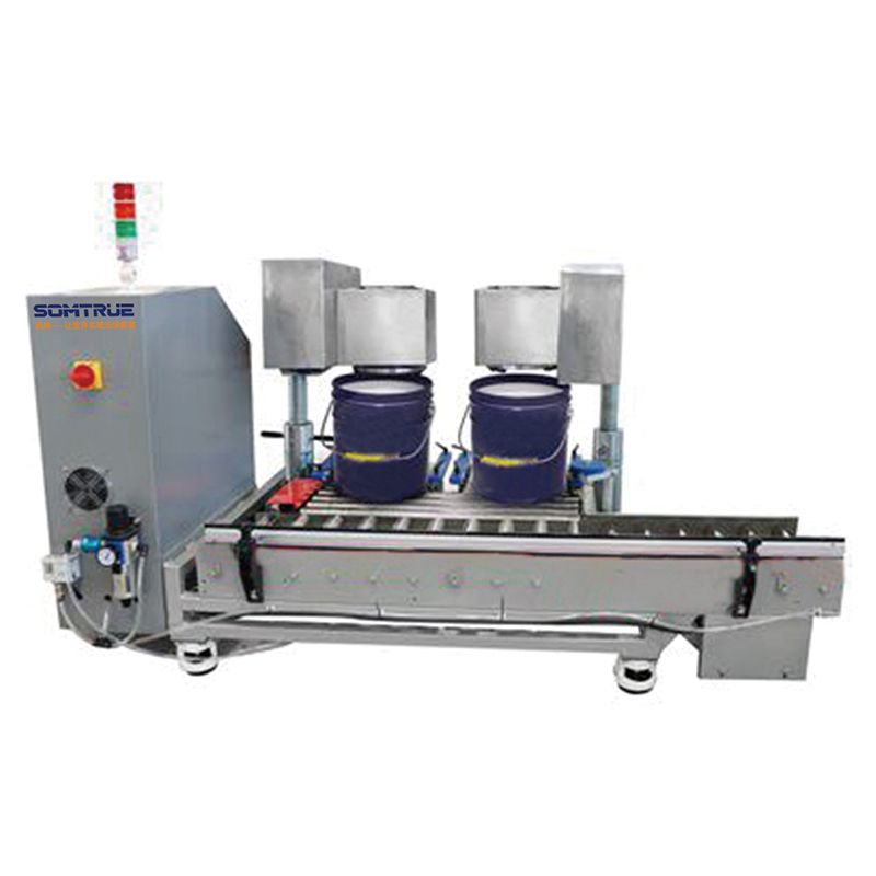 20-100L Pipa Semi-Otomatiki Kemikali Additive Filling Machine